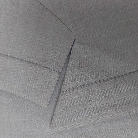 AYR Women’s Linen Blazer XL Taupe One-Button Tailored Lightweight Jacket - Picture 6 of 8